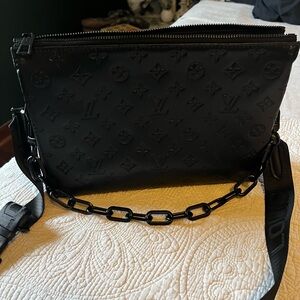 Louis Vuitton Black Monogram Crossbody Bag